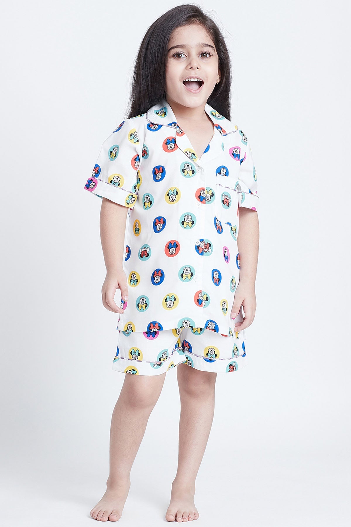 Buy Mickey Mouse Printed Nightsuit Online